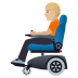 🧑🏼‍🦼 person in motorized wheelchair: medium-light skin tone display on JoyPixels